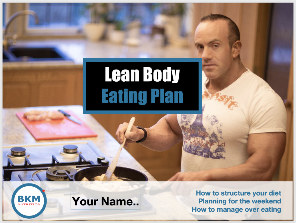 Front cover of the lean body eating plan