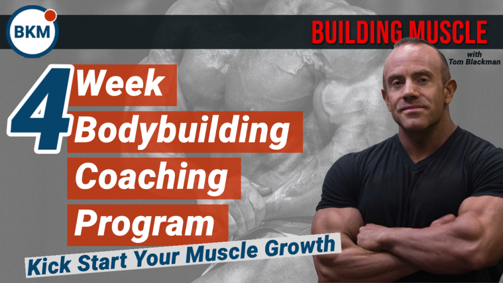4 week bodybuilding coaching program
