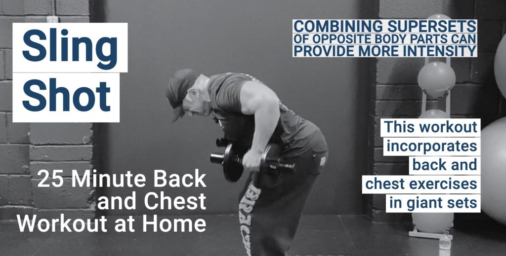 back annd chest workout with dumbbells at home