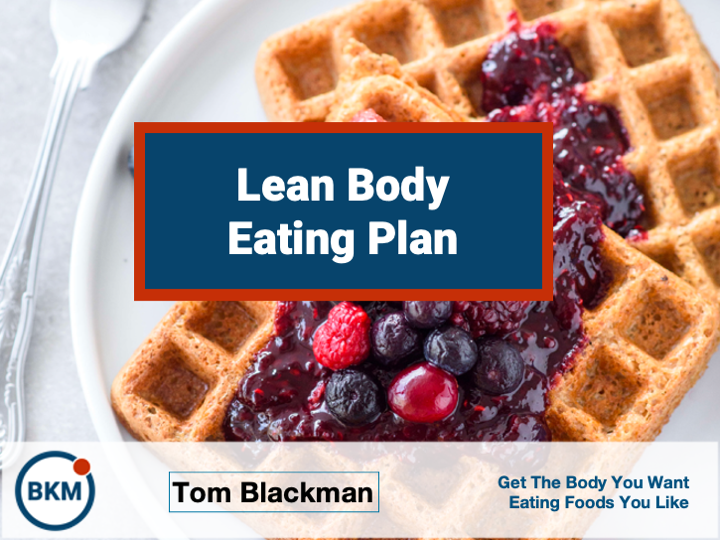 Lean Body Eating Plan Page 1