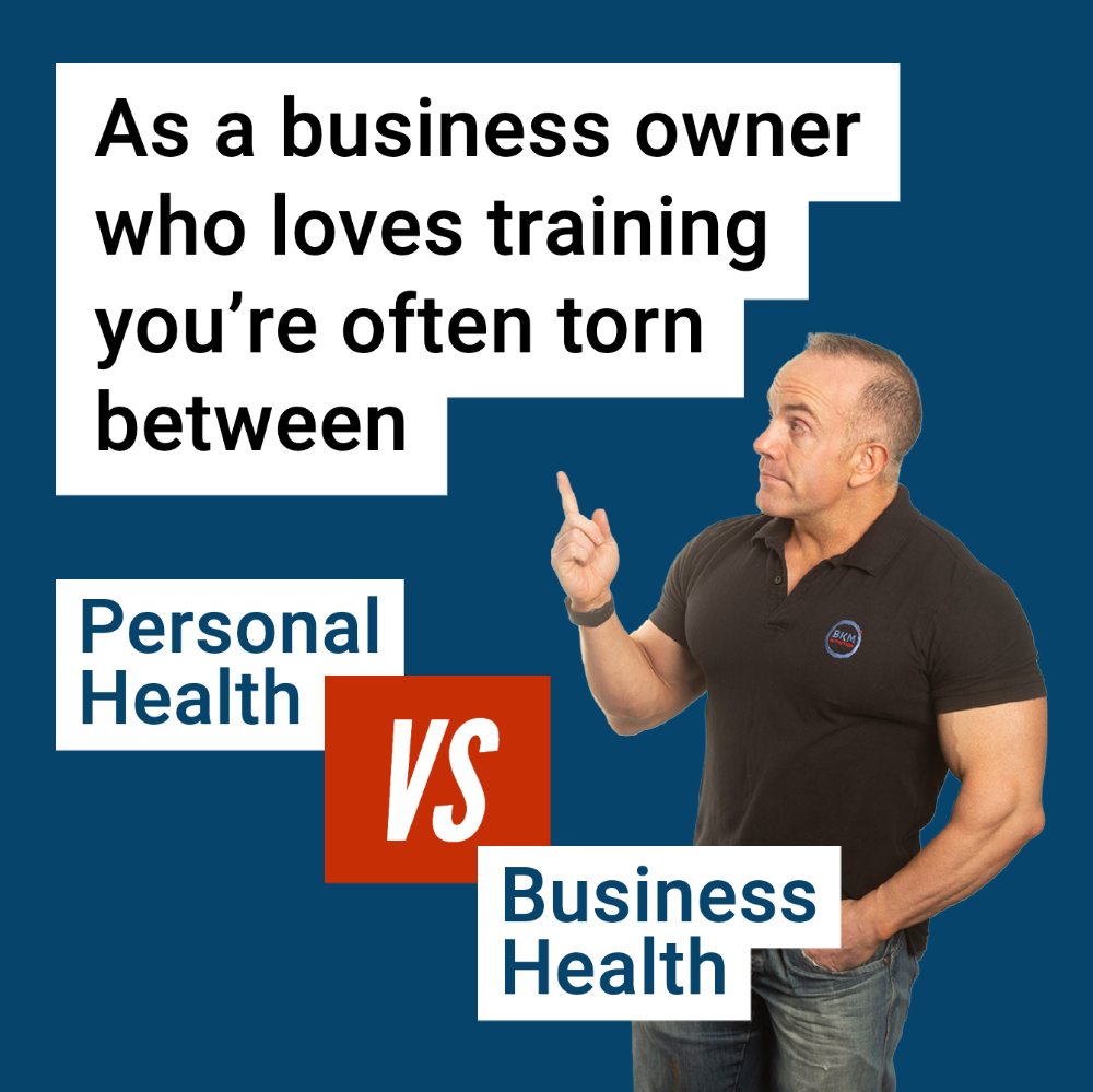 best time to train personal health vs business health